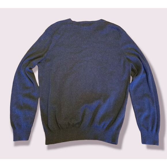 Calvin Klein Mens Regular Fit V Neck Cotton Modal Sweater Gray Large | EUC | CK - Picture 4 of 4